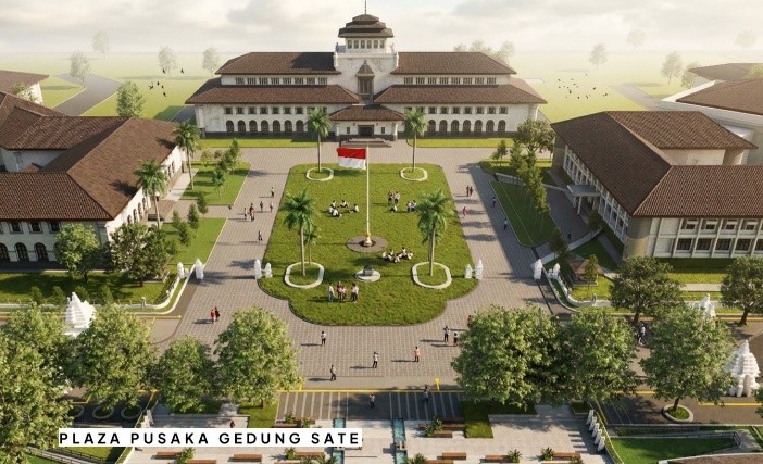 Proyek Plaza Gedung Sate, Pemprov Jabar Siapkan Dana Rp15 miliar