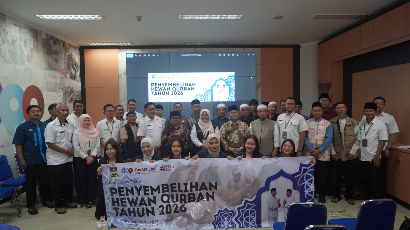 Jelang Idul Adha 1417 H, Dispernakan Bandung Barat Gelar Bimtek  Penyembelihan Hewan Kurban