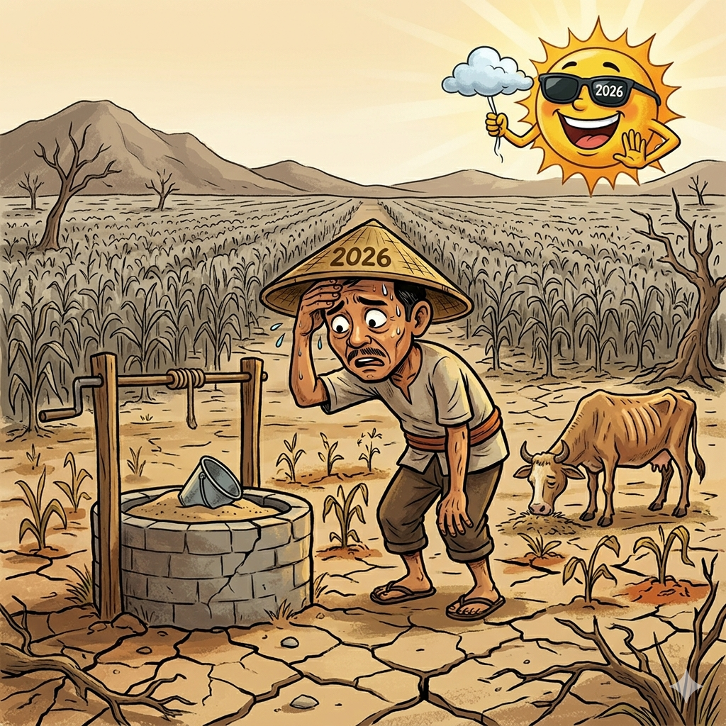 BMKG Prediksi Sebagian Besar Wilayah Jabar Alami Musim Kemarau Lebih Kering