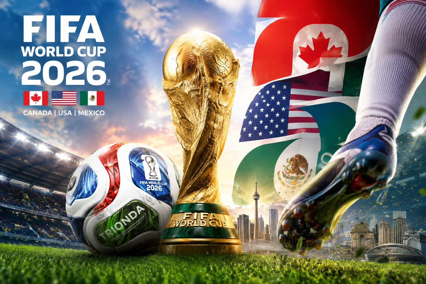 JADWAL Piala Dunia 2026 (Kanada, Meksiko & Amerika Serikat)