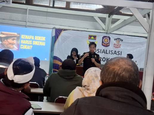 Stop Rokok Ilegal,  Propinsi Jabar Rugi Rp45 Miliar pada Semester Satu Tahun 2026