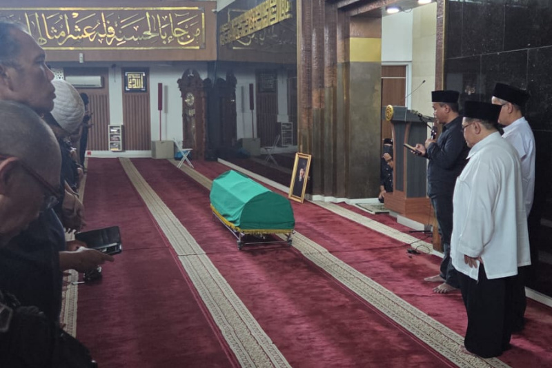 Pemprov Jabar Beri Penghormatan Terakhir untuk Danny Setiawan di Gedung Sate